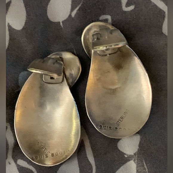 Louis Booth Black Onyx Earrings - Picture 3 of 6